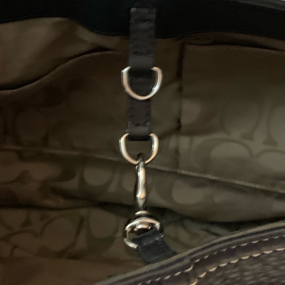 COACH pebbled leather bucket bag - Picture 4 of 5